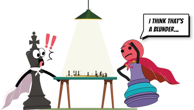 Happy Pawn at a tournament