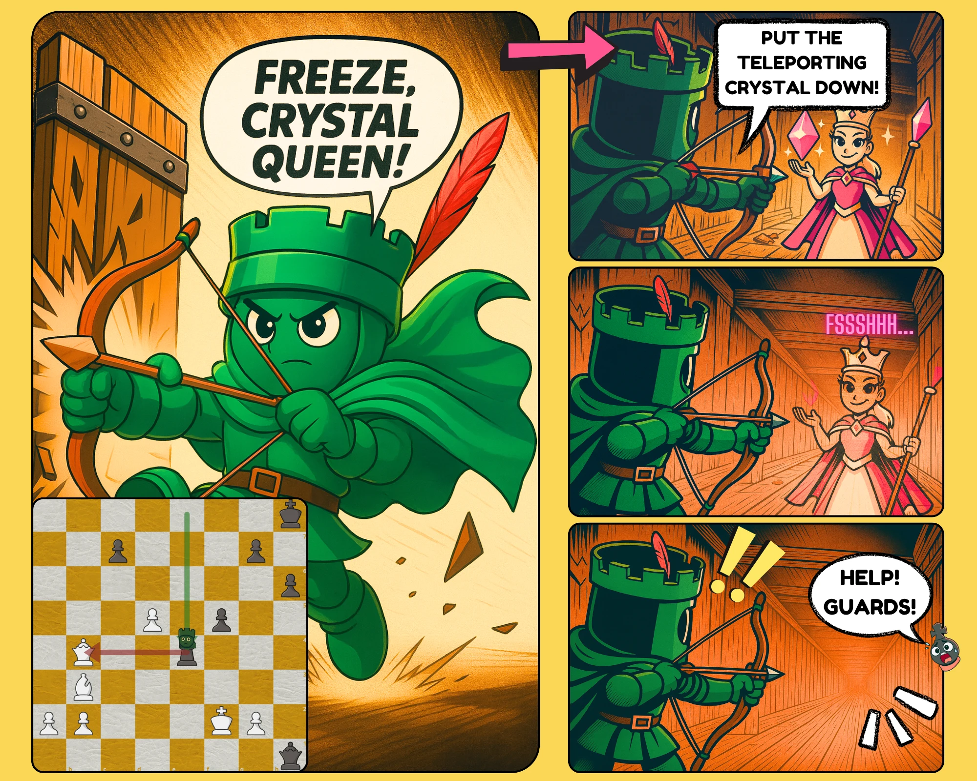 Robin Rook vs Crystal Queen