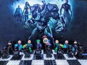 Chessboard Justice league black