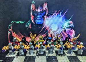 Avengers chessboard black