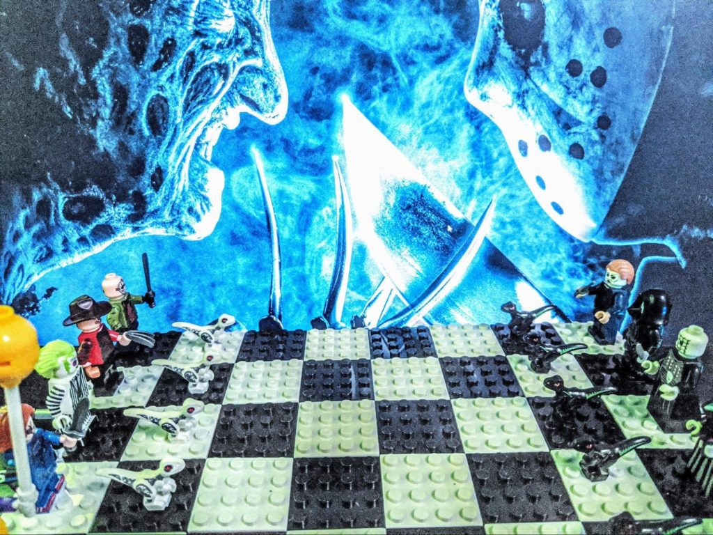 Lego chess board Horror movies