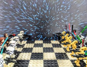 Whole chessboard Star Wars