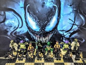 Chessboard Spiderman black