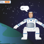 Astronaut reaction time starter remix video game