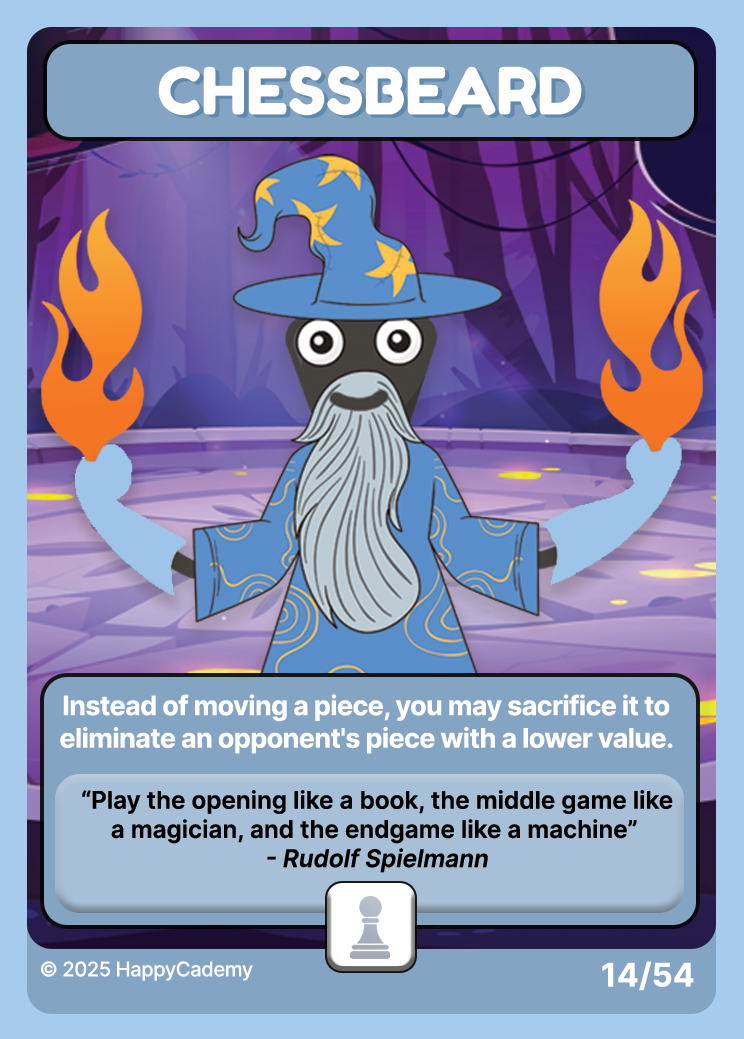 Chessbeard front (Foil)