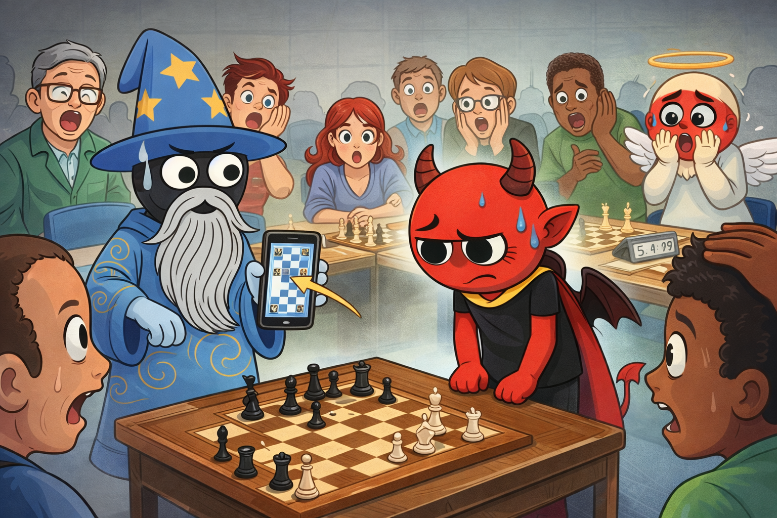 Placeholder visual for: Getting caught