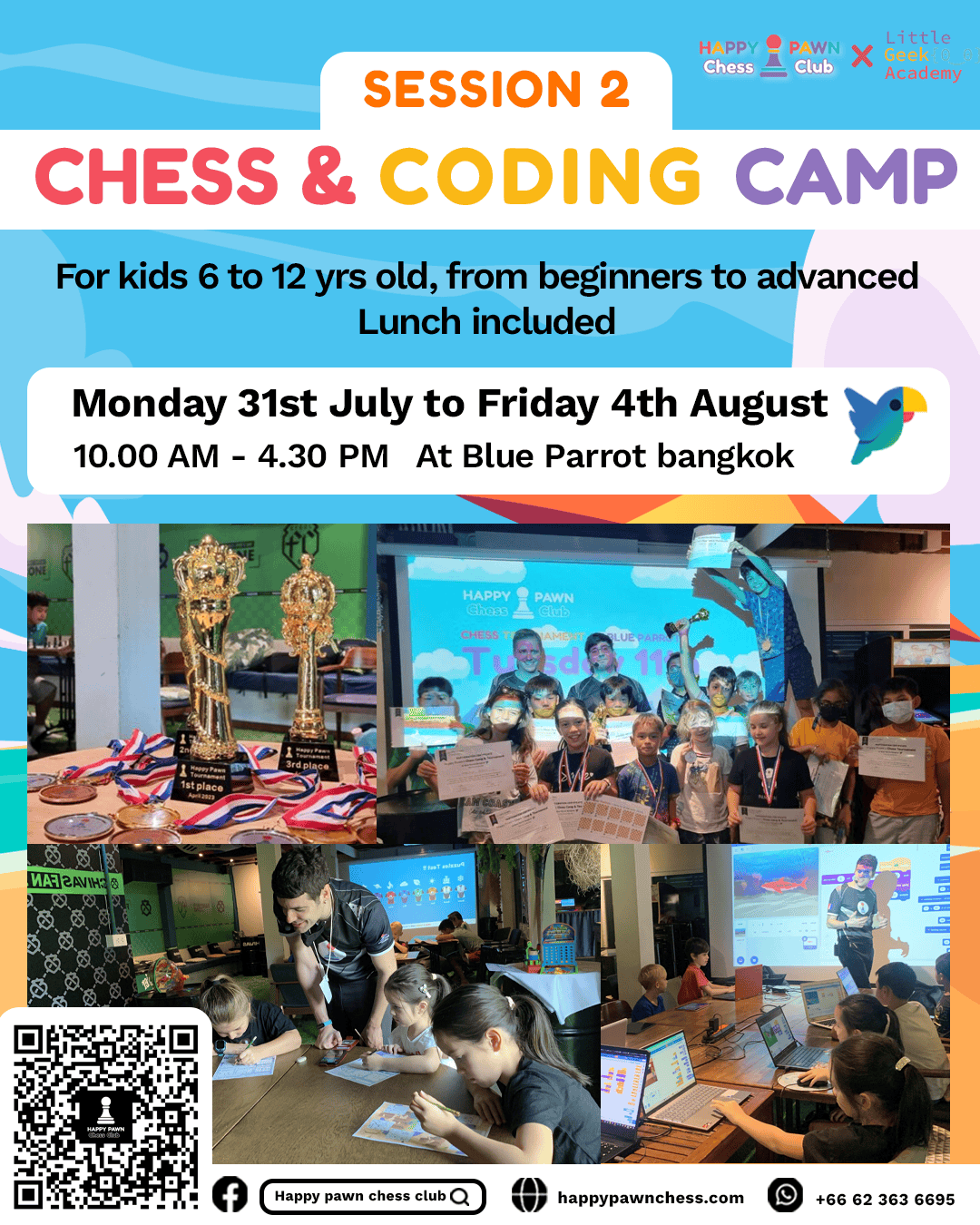 Chess & Coding Camp — August 2023