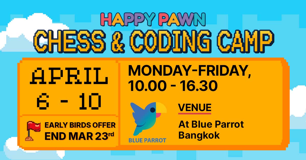 Chess & Coding Camp — April 2026